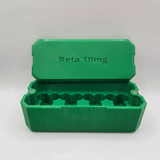 Custom Secure Rugged Storage Box for 20 x 3ml Peptide Vials - MetaTRIM Health