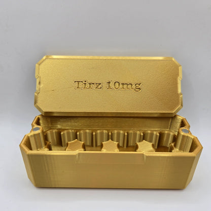 Custom Secure Rugged Storage Box for 20 x 3ml Peptide Vials - MetaTRIM Health