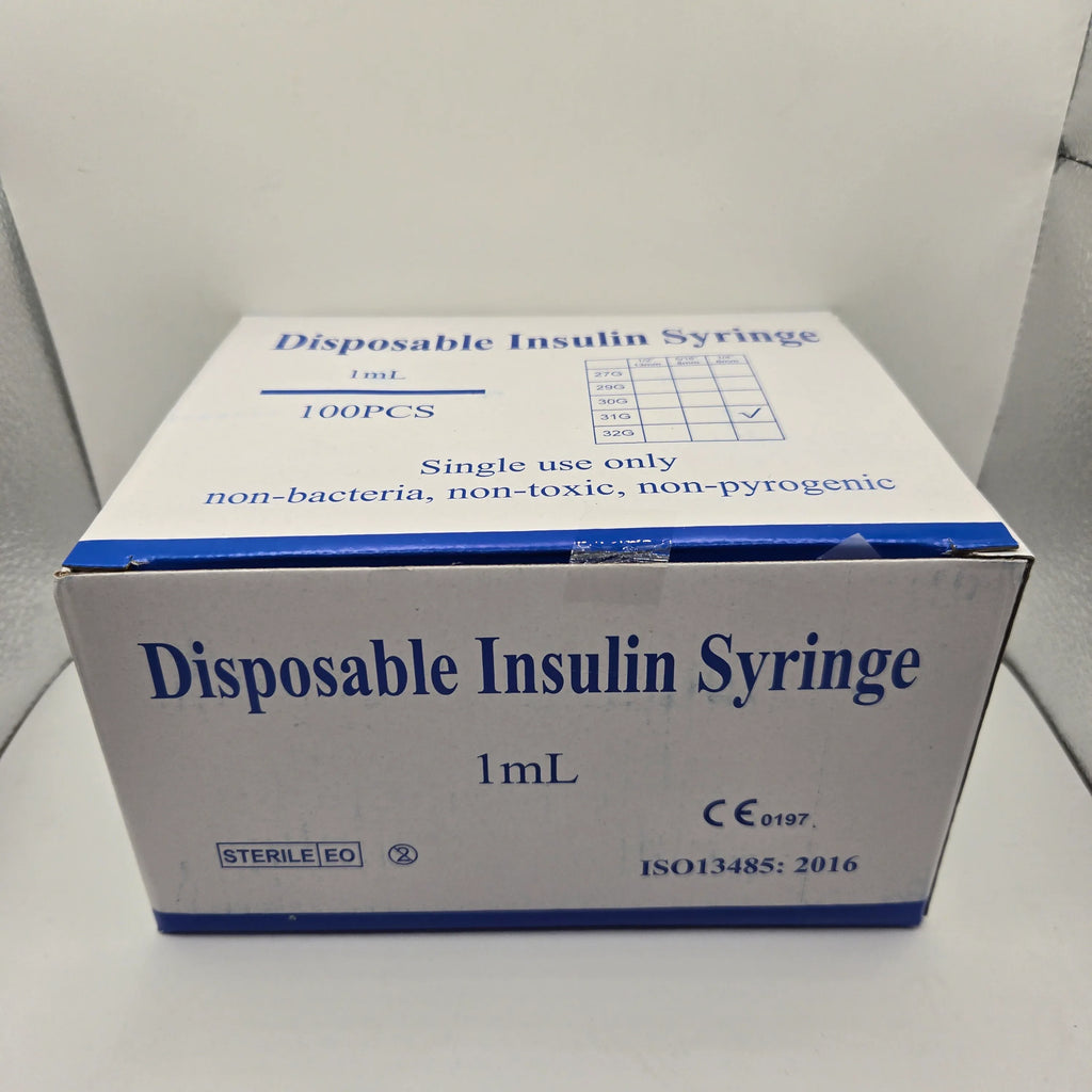 U-100 Insulin Delivery Device for Diabetic Care full Box of 100 Free Shipping - MetaTRIM Health