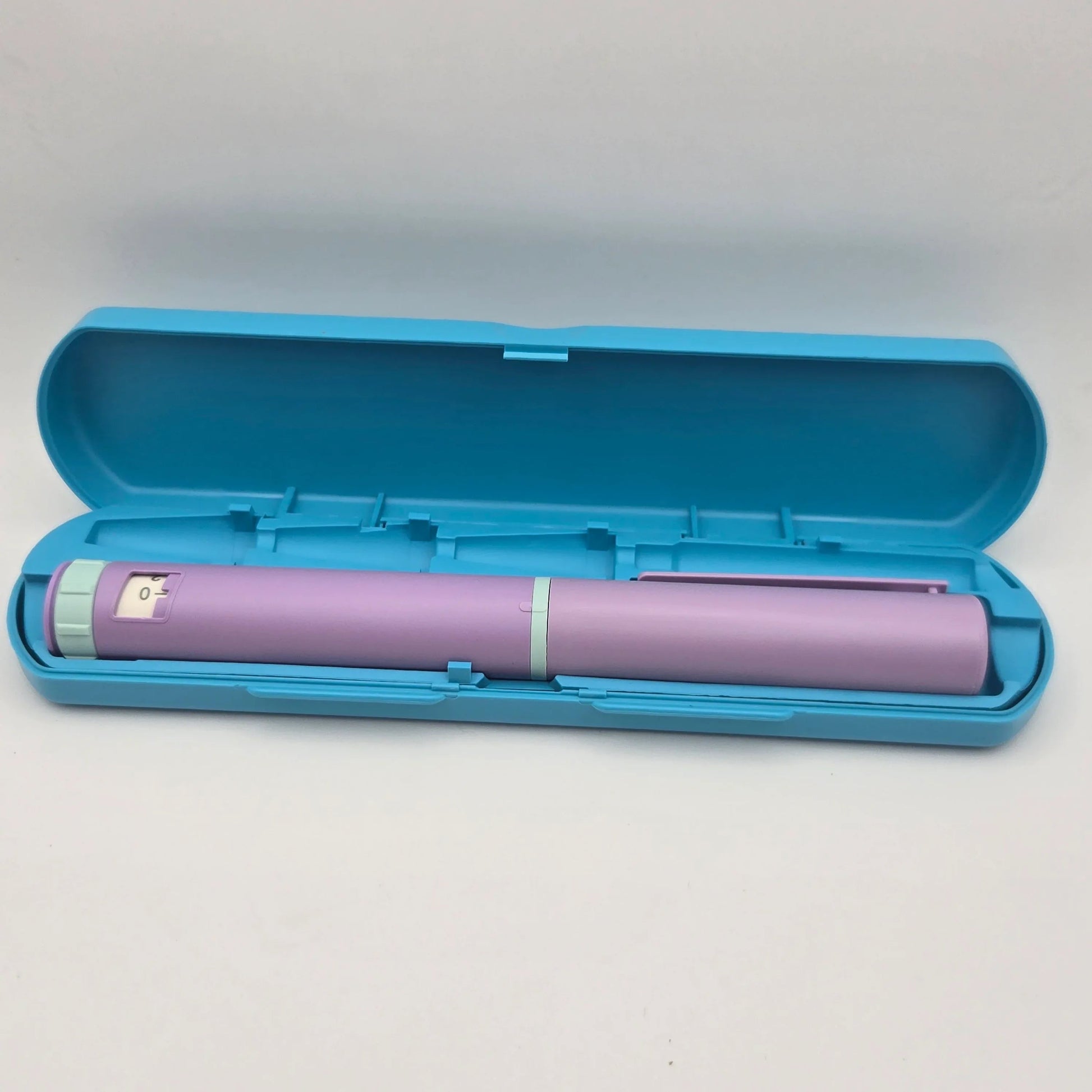 New Reusable 60-Unit Injection Pen w/ Case + (3) 3ml Peptide Vials without Needles FREE SHIPPING - MetaTRIM Health