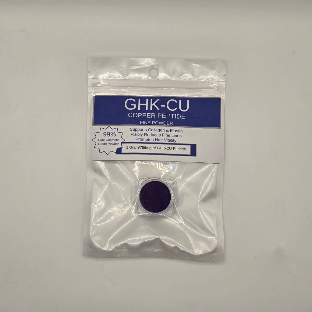 MetaTRIM GHK-Cu Copper Peptide Powder - 99.93% Pure - 756mg Active Peptide