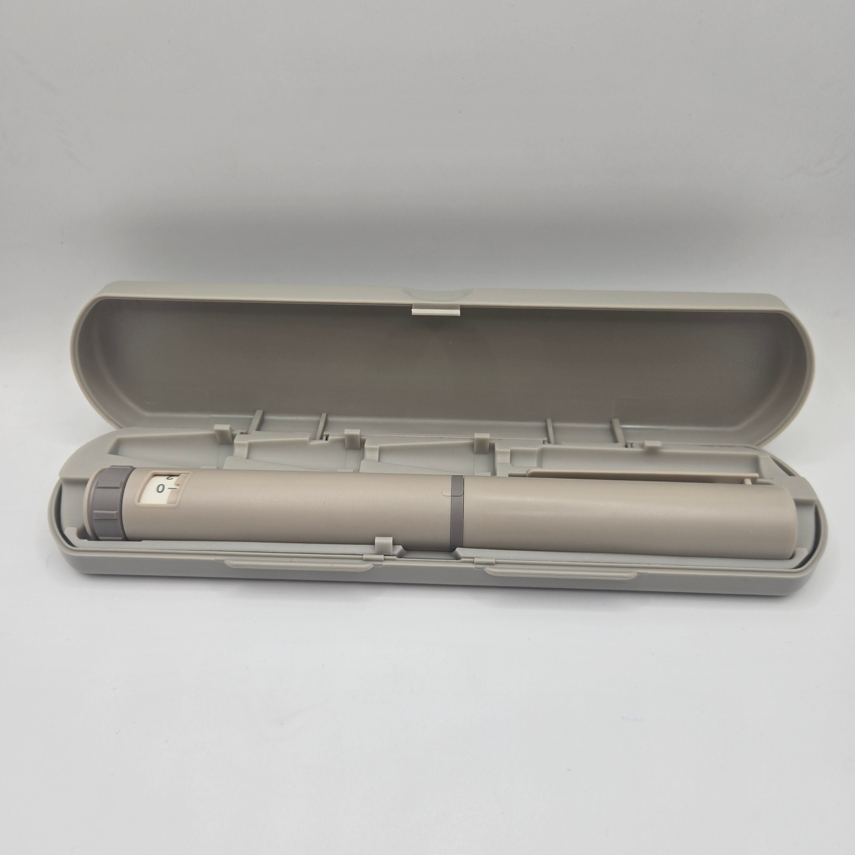 New Reusable 60-Unit Injection Pen w/ Case +  (3) 3ml Peptide Vials without Needles FREE SHIPPING