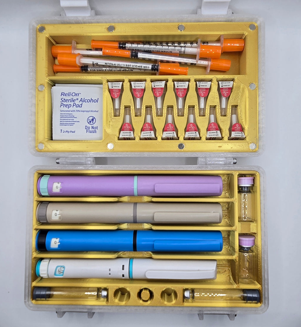The MetaTRIM™ Research Station: The Ultimate Peptide Pen Organizer Storage Case