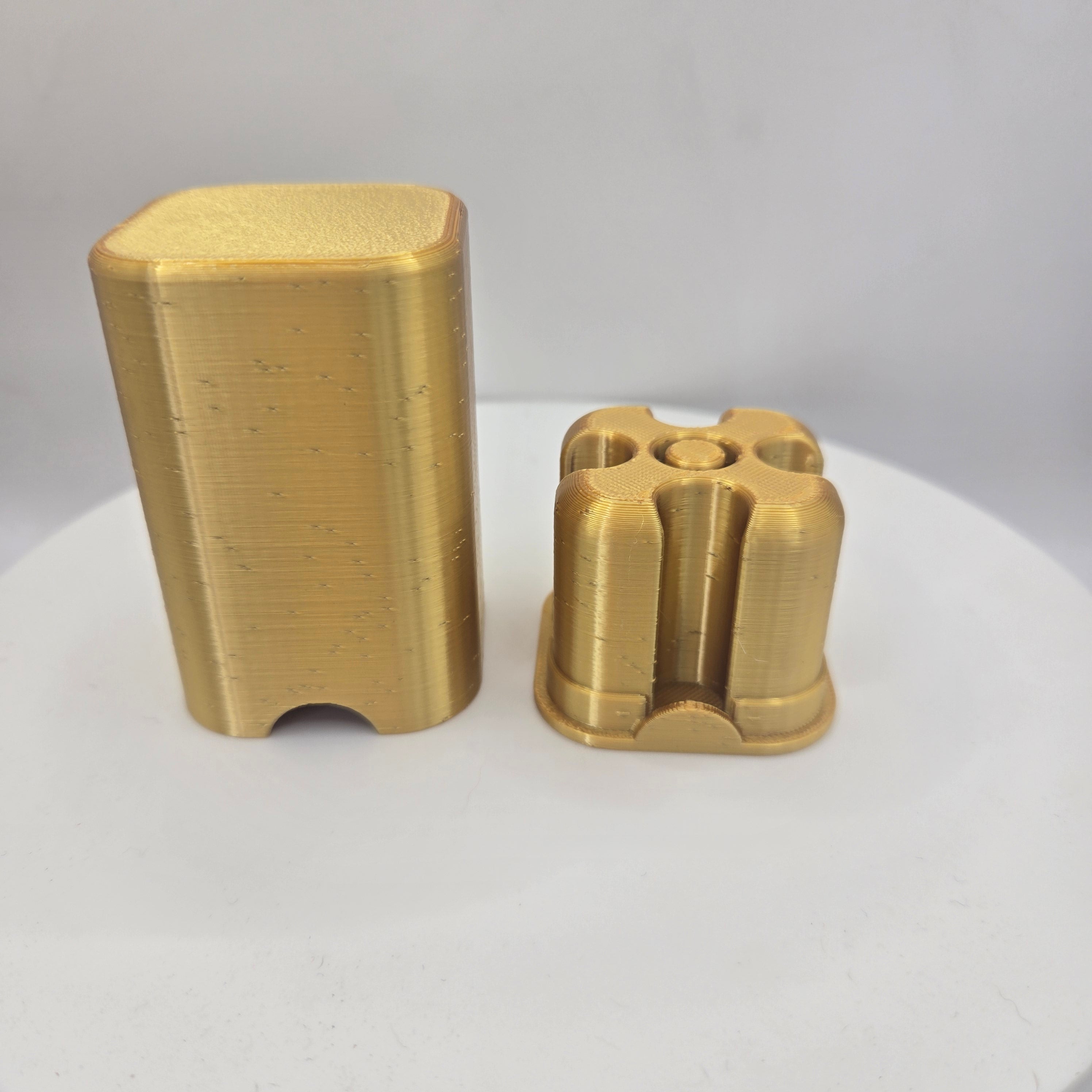 3mL Cartridge  Reconstitution Station & Purge Tower for Peptide Injection Pens| Snap-Lock Lid Holder
