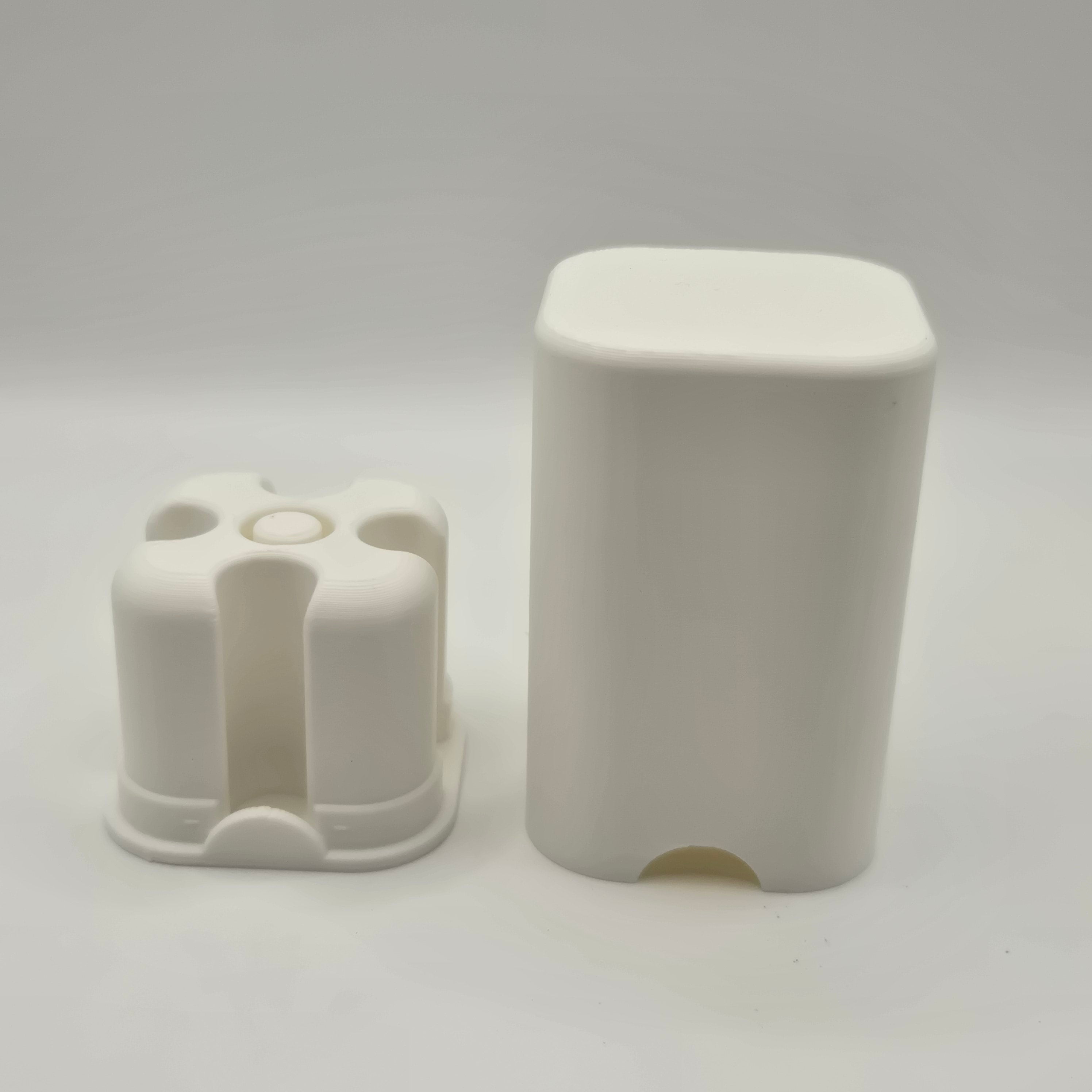 3mL Cartridge  Reconstitution Station & Purge Tower for Peptide Injection Pens| Snap-Lock Lid Holder