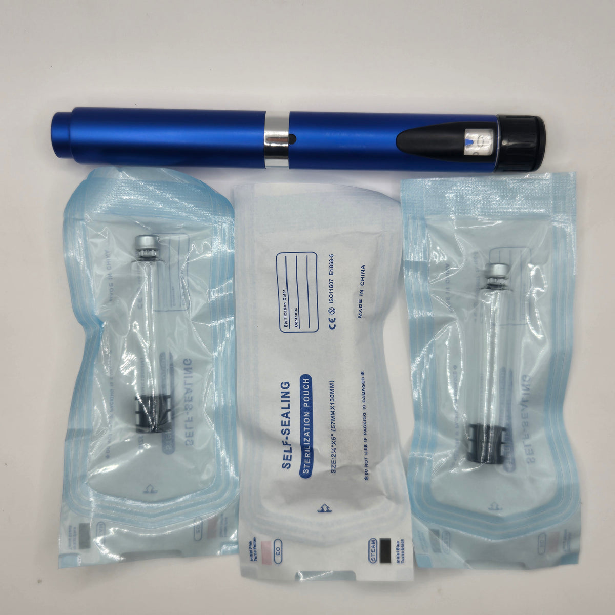 MetaTRIM V2 Reusable Metal Pen Kit – 3 Empty Cartridges and Pen Spacer Included