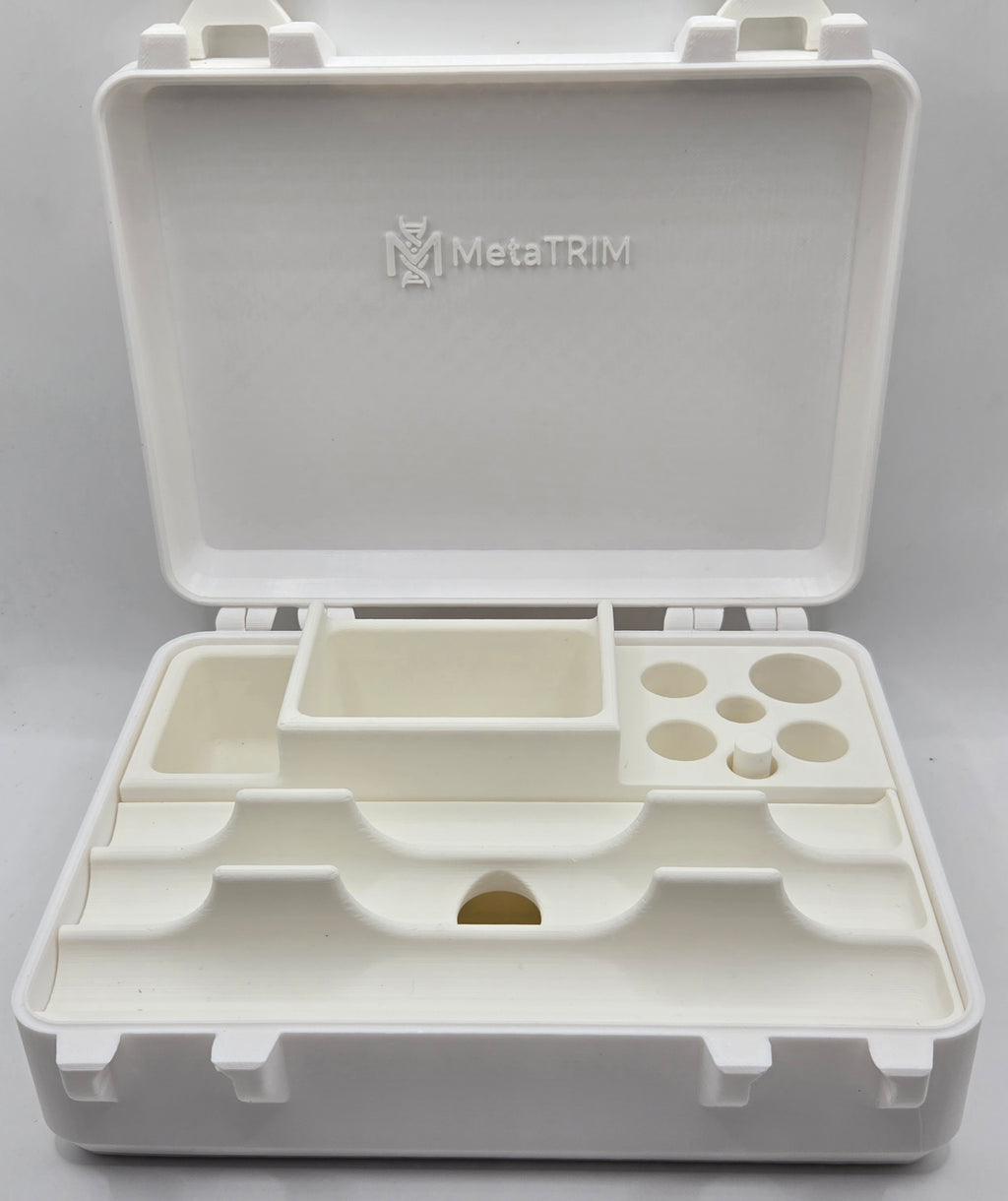 MetaTRIM Injection Pen Travel Case Holds up to 6 Pens Peptide Reconstitution Station