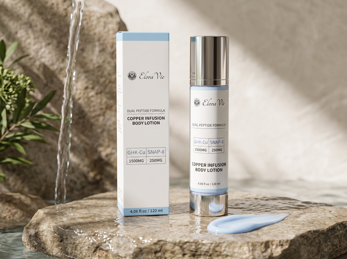 Elora Vie Copper Infusion Body Lotion – The Dual Peptide Powerhouse