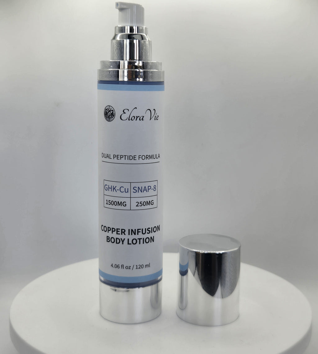 Elora Vie Copper Infusion Body Lotion – The Dual Peptide Powerhouse
