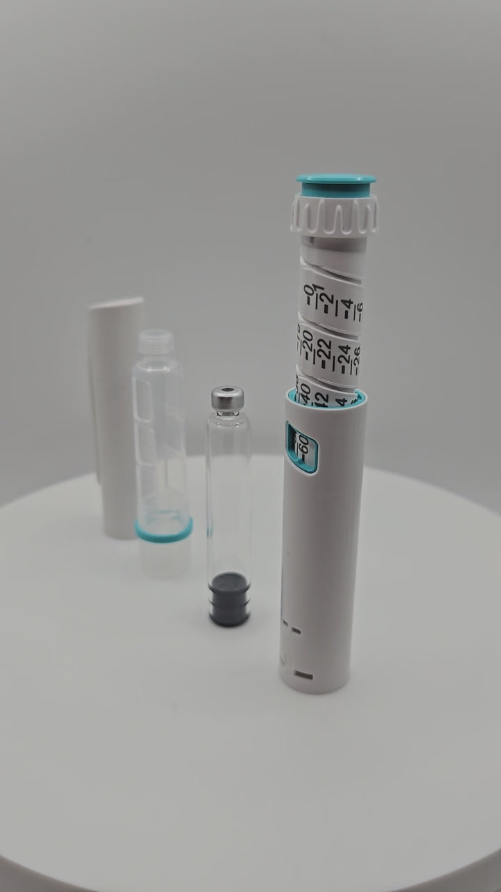 NEW Disposable 60-Unit Injection Pen with 3ml Peptide + Insulin + Vial Free Shipping